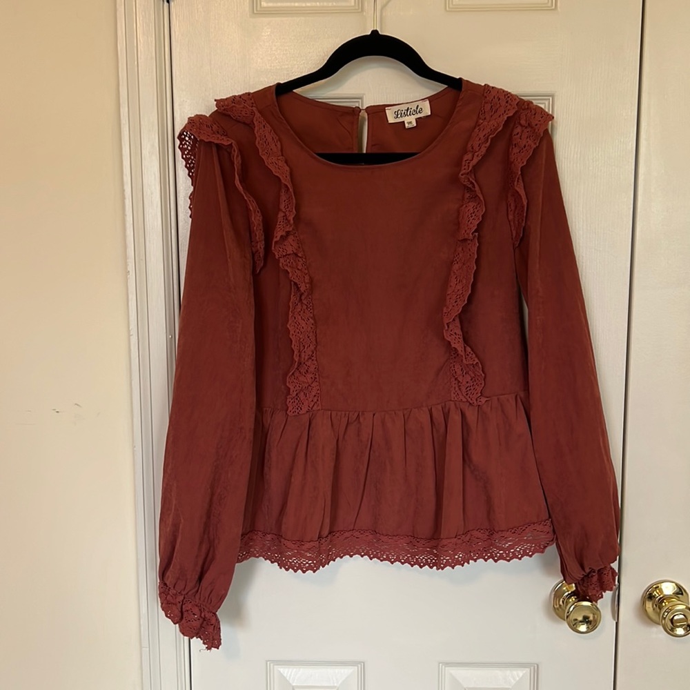 Brick Orange Top